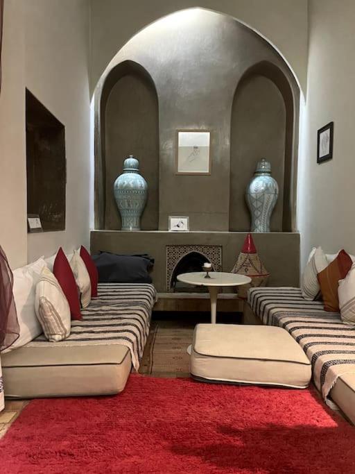 Exclusive And Stylish 4-Bedroom Riad With Plunge Pool Marrakesh Eksteriør billede