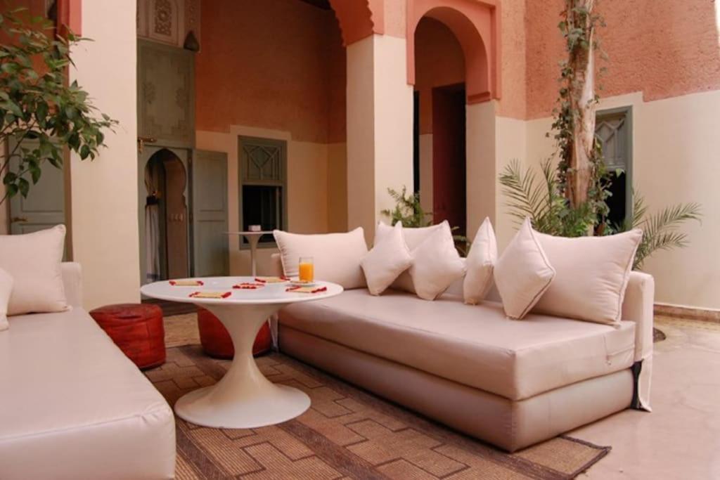 Exclusive And Stylish 4-Bedroom Riad With Plunge Pool Marrakesh Eksteriør billede