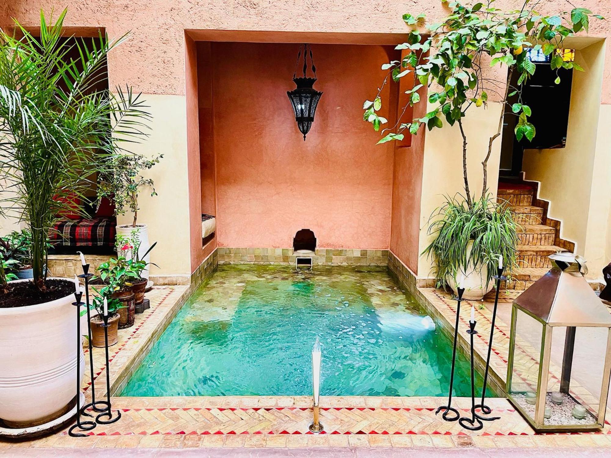 Exclusive And Stylish 4-Bedroom Riad With Plunge Pool Marrakesh Eksteriør billede