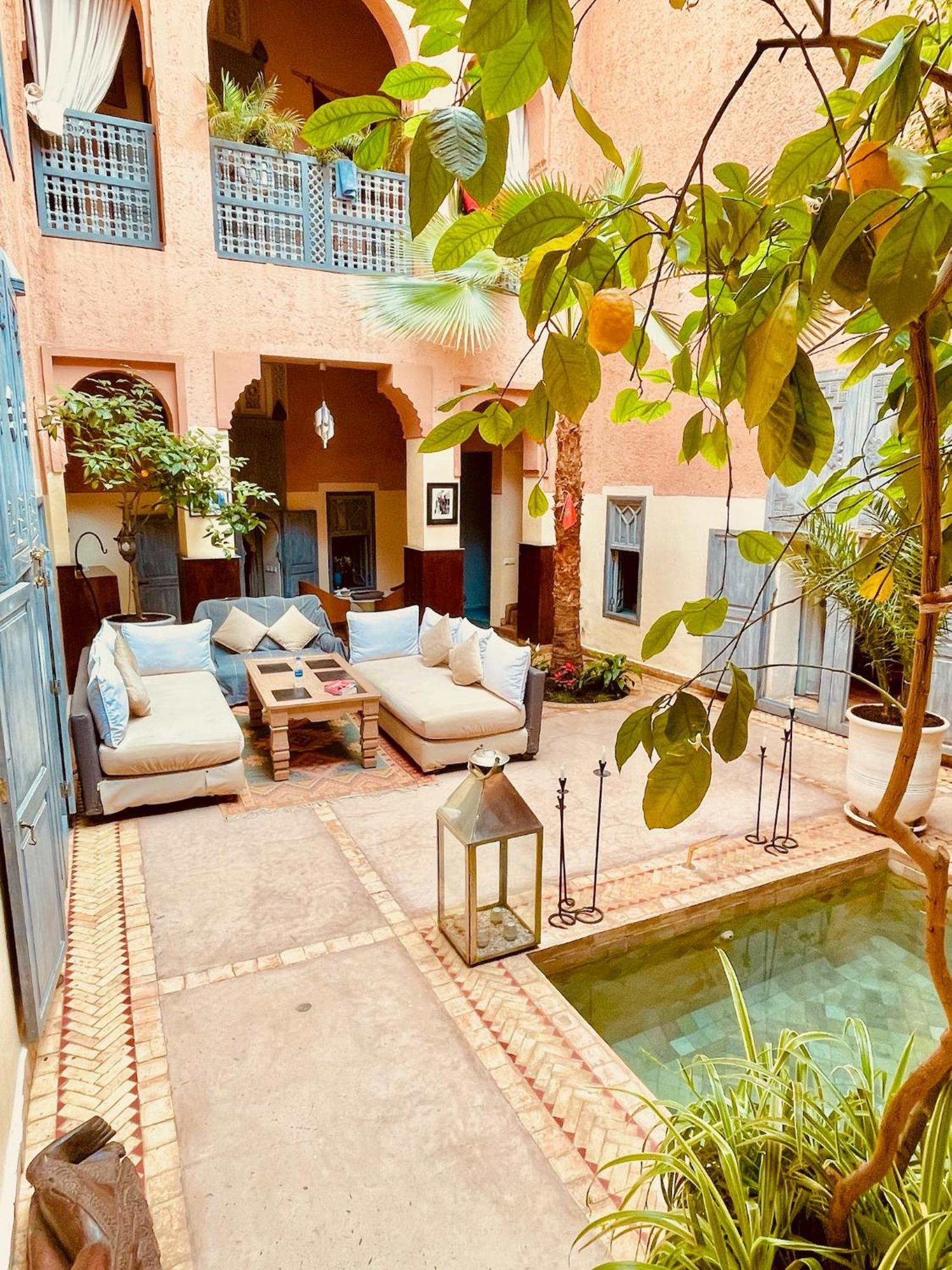 Exclusive And Stylish 4-Bedroom Riad With Plunge Pool Marrakesh Eksteriør billede