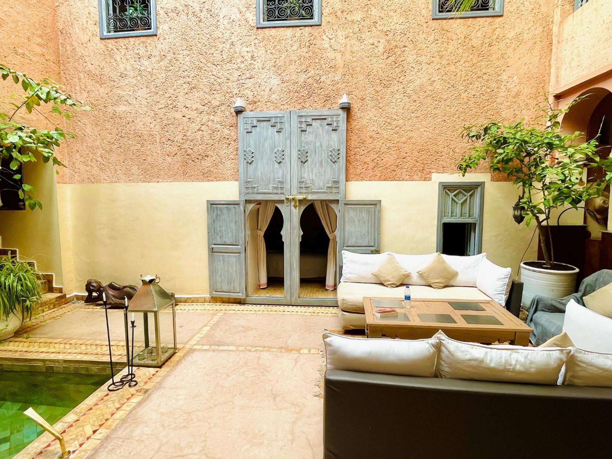Exclusive And Stylish 4-Bedroom Riad With Plunge Pool Marrakesh Eksteriør billede