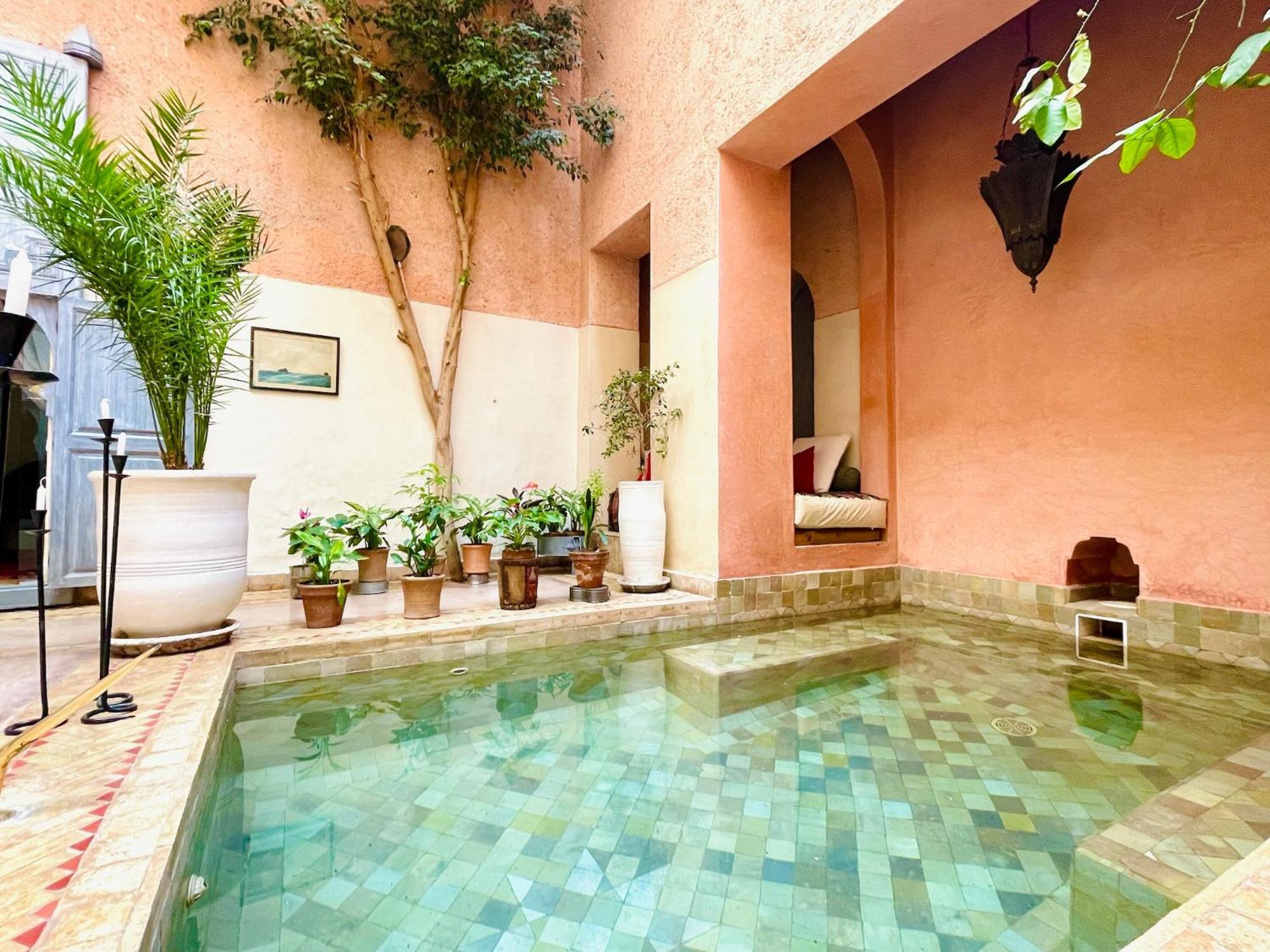 Exclusive And Stylish 4-Bedroom Riad With Plunge Pool Marrakesh Eksteriør billede