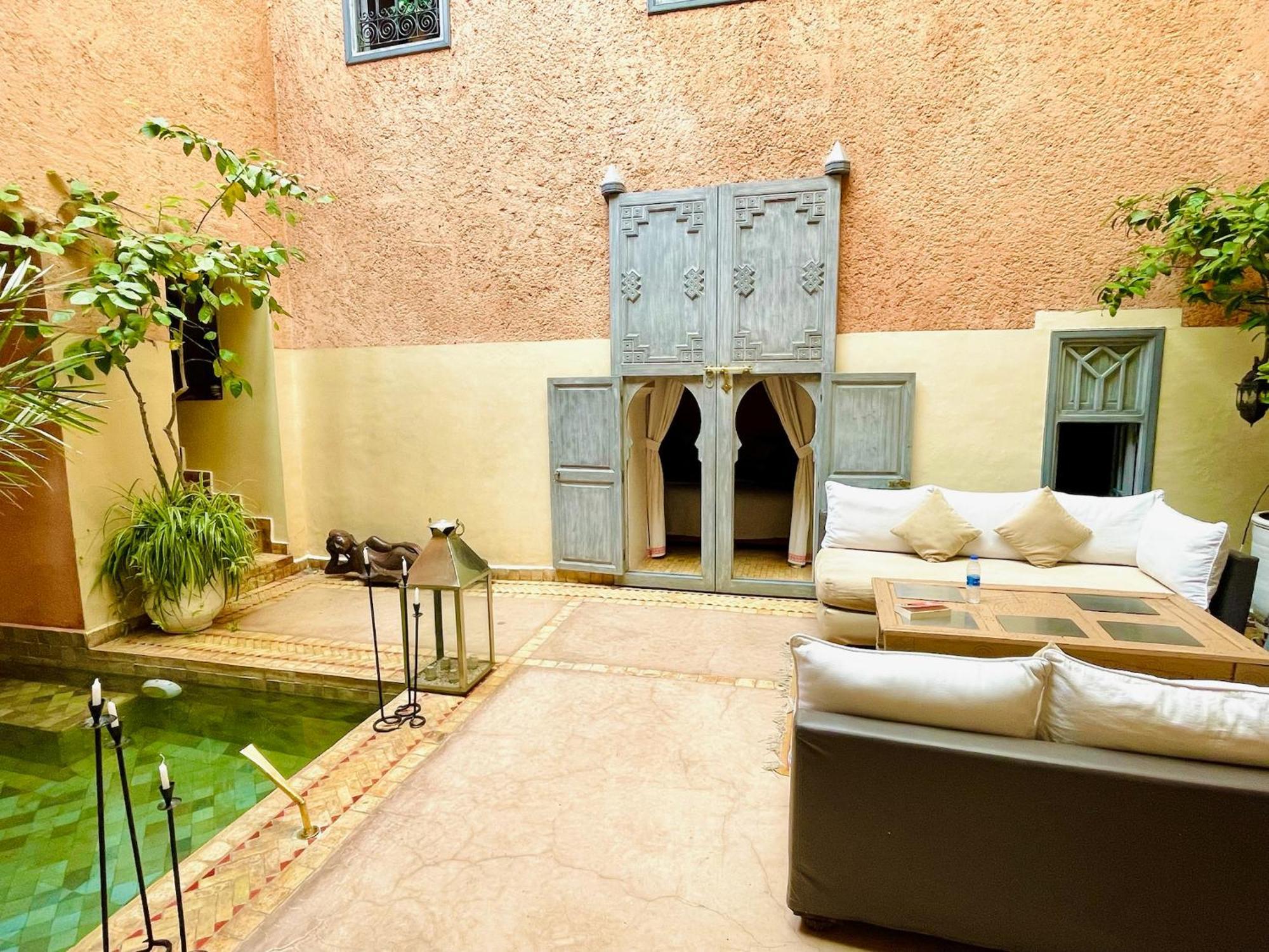 Exclusive And Stylish 4-Bedroom Riad With Plunge Pool Marrakesh Eksteriør billede
