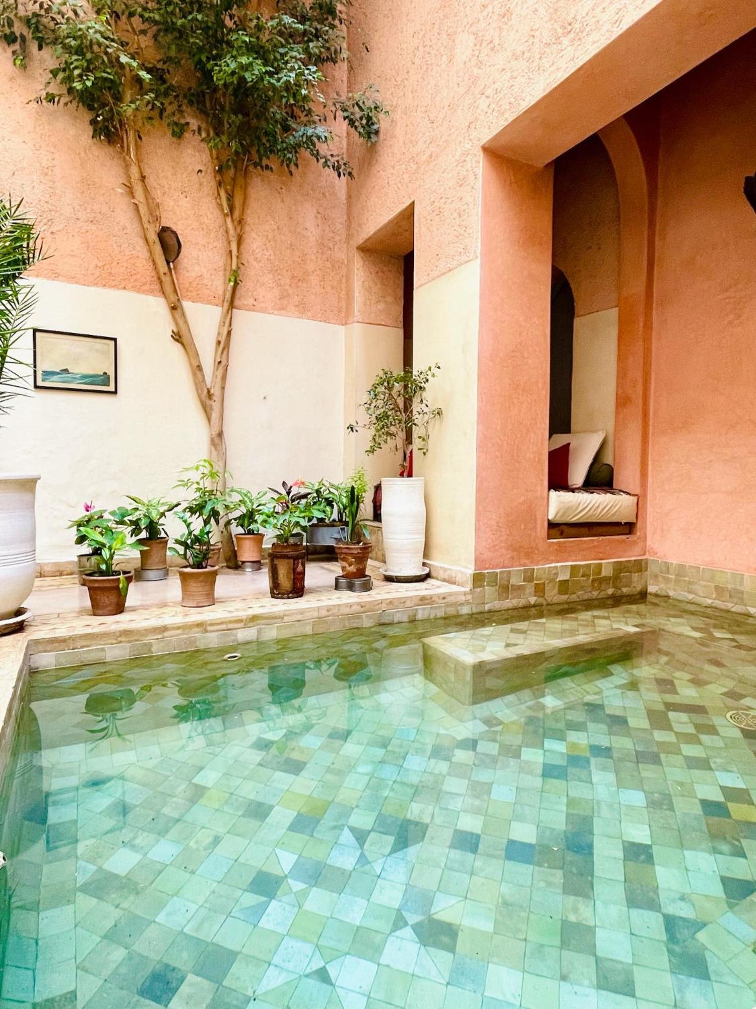 Exclusive And Stylish 4-Bedroom Riad With Plunge Pool Marrakesh Eksteriør billede